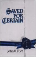Tapa de Saved for certain