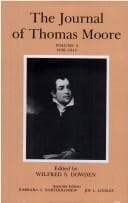 Tapa de Journal of Thomas Moore, 1836-1842
