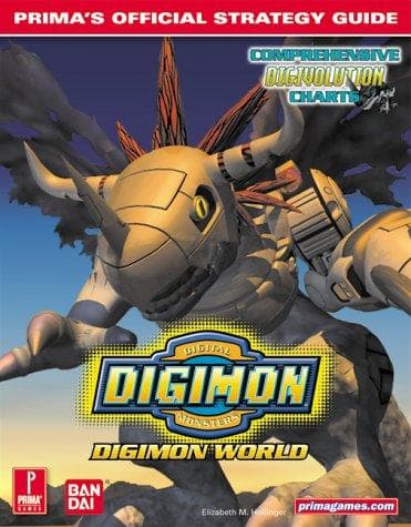 Tapa de Digimon world : Prima's official strategy guide