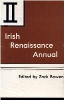 Tapa de Irish Renaissance Annual II
