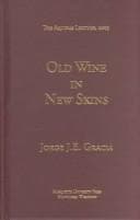Tapa de Old wine in new skins