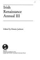 Tapa de Irish Renaissance Annual III