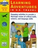 Tapa de Kaplan Learning Adventures in U S Travel Grades 3-4