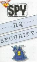 Tapa de Hq Security (Microfax Spy Books)