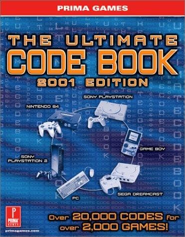 Tapa de The Ultimate Code Book, 2001 Edition (Prima's Authorized Strategy Guide)