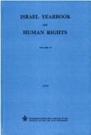 Tapa de Israel Yearbook on Human Rights 1980 (Israel Yearbook on Human Rights)