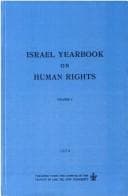 Tapa de Israel Yearbook on Human Rights 1974 (Israel Yearbook on Human Rights)