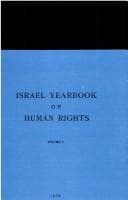 Tapa de Israel Yearbook on Human Rights 1976 (Israel Yearbook on Human Rights)