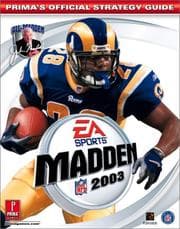 Tapa de Madden NFL 2003