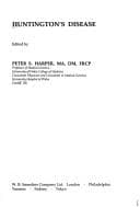 Tapa de Huntington's Disease (Major Problems in Neurology, Vol 22)