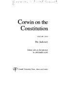 Tapa de Corwin on the Constitution