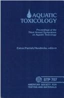 Tapa de Aquatic Toxicology