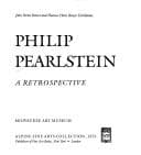 Tapa de Philip Pearlstein, a retrospective