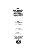 Tapa de 1980 Annual Handbook for Group Facilitatiors