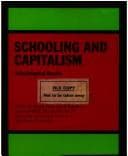 Tapa de Schooling and Capitalism