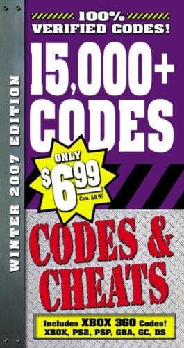 Tapa de Codes & Cheats Winter 2007 Edition