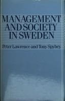 Tapa de Management and society in Sweden