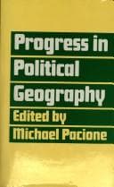 Tapa de Progress in Political Geography (Croom Helm Progress in Geography Series)