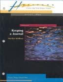 Tapa de Keeping a journal