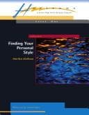 Tapa de Finding Your Personal Style