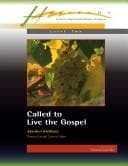 Tapa de Called to Live the Gospel