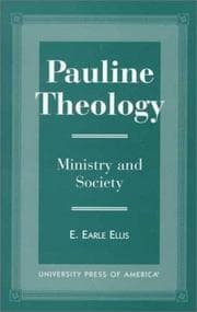 Tapa de Pauline theology