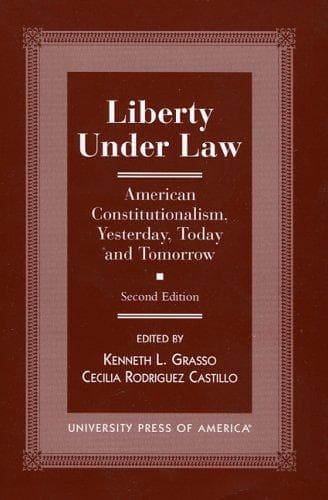 Tapa de Liberty under law