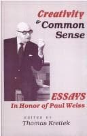 Tapa de Creativity & Common Sens CB (SUNY series in philosophy)
