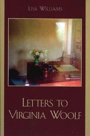 Tapa de Letters to Virginia Woolf
