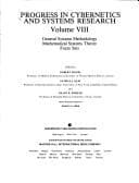 Tapa de Progress in Cybernetics and Systems Research