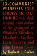 Tapa de EX-COMMUNIST WITNESSES:FOUR STUDIES IN FACT FINDING