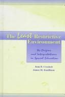 Tapa de The least restrictive environment
