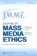 Tapa de Media Ethics in Australia