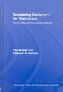 Tapa de Reclaiming Education for Democracy