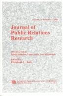 Tapa de Public Relations Values in the New Millennium