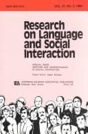 Tapa de Gesture and Understanding in Social interaction