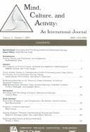 Tapa de Narrating and Theorizing Activity in Educational Settings (Mind, Culture, and Activity, Vol. 11, No. 1, 2004)