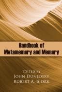 Tapa de Handbook of metamemory and memory