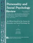 Tapa de Personality and Social Psychology Review