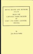 Tapa de The Albemarle Parish Register of Surry and Sussex Counties, Virginia