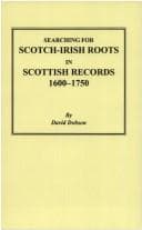 Tapa de Searching for Scotch-Irish Roots in Scottish Records, 1600-1750