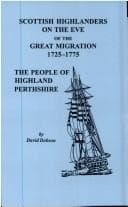Tapa de Scottish highlanders on the eve of the great migration, 1725-1775