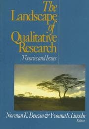 Tapa de The landscape of qualitative research