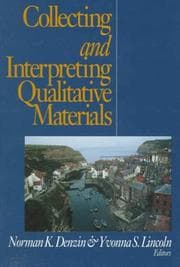 Tapa de Collecting and interpreting qualitative materials