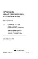 Tapa de Advances in Library Administration and Organization