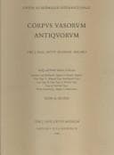 Tapa de Corpus Vasorum Antiquorum