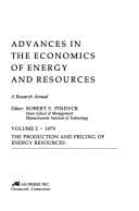 Tapa de Advances in the Economics of Energy and Resources (Advances in the Economics of Energy & Resources)