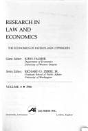 Tapa de Research in Law and Economics