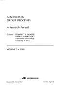 Tapa de Advances in Group Processes