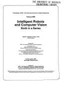 Tapa de Intelligent robots and computer vision